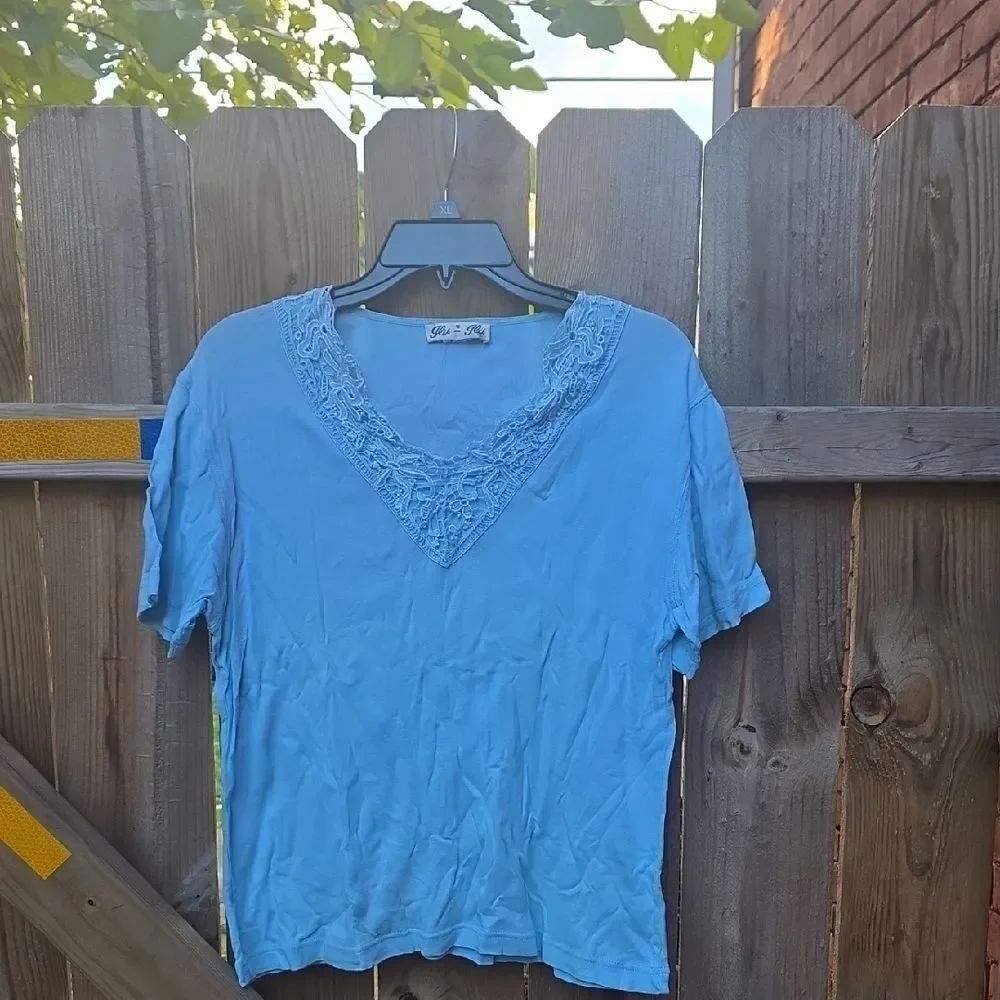 Baby Blue Top
